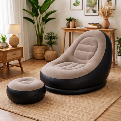 Sillón Descanso Premium: Comodidad premium, se guarda fácilmente.